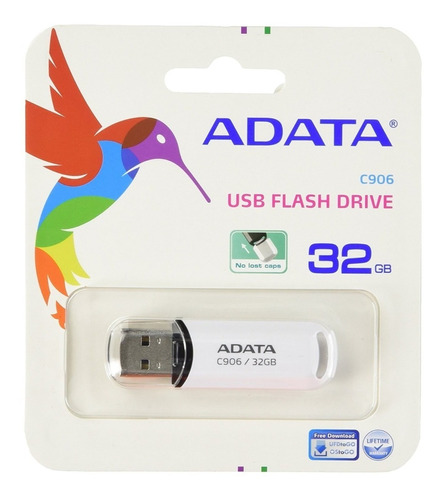 Adata Memoria Usb C906 32gb Blanco