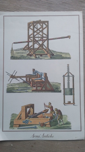Imagen 4 de 5 de Armi Antiche- Armas Antiguas 4 Estampas - Militaria