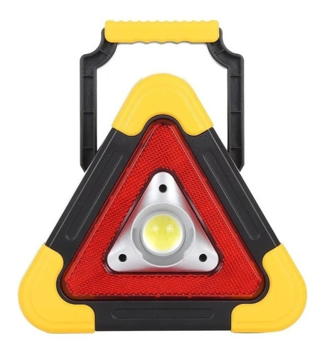 Triangulo Luz Led Emergencia Para Transito, Vial Recargable