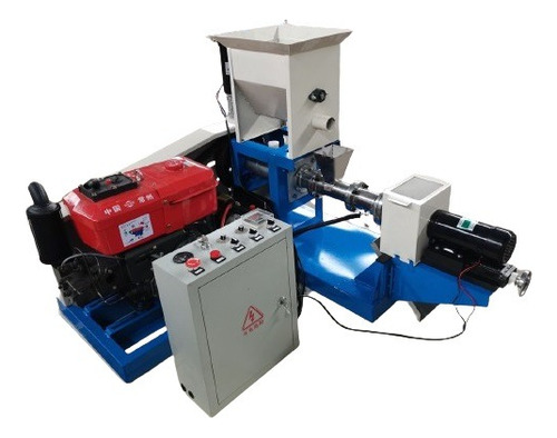 Máquina Extrusión Pellets Alimento Animales 160kg/hr Diesel