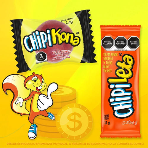 Imagen 3 de 7 de Combo Negocio Anáhuac: Chipileta, Limón 7 , Burbusoda Y Más.