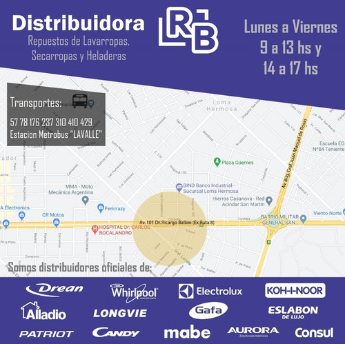 Imagen 5 de 5 de Agitador Lavaseca Candy Evow 2853d2-12 Y Evow 2853d-12