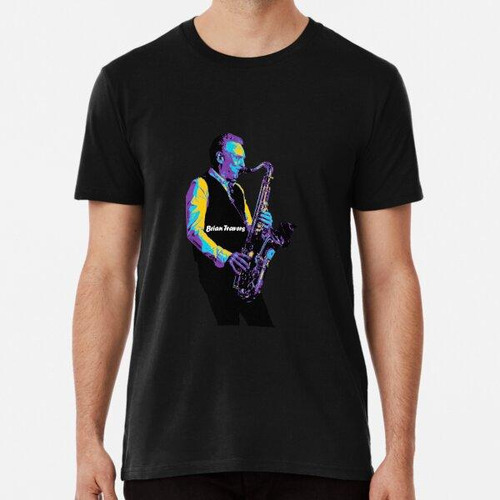 Remera Esencial Popart Travers Talento Leyendas Saxofonista 