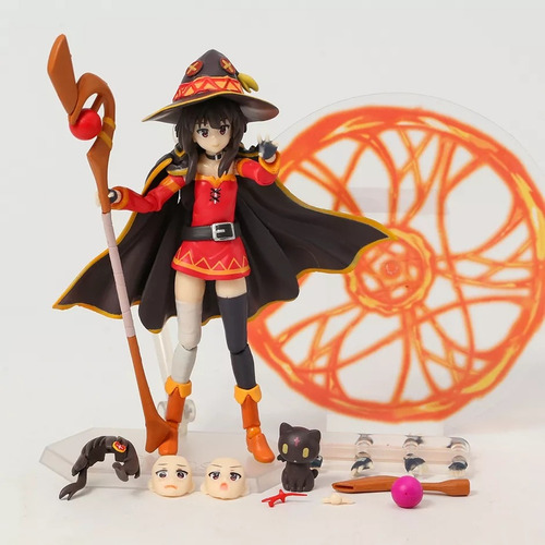 Figura Articulada Figma Megumin Archimaga Konosuba 12cm
