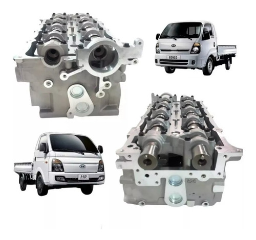 Cabeçote Motor Completo Kia Bongo K2500 16v 2015 2016 2017