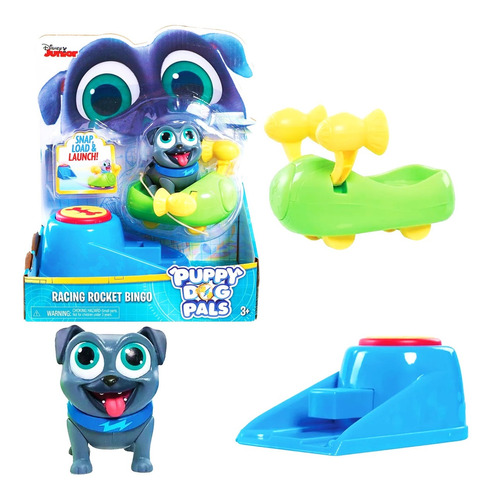 Puppy Dog Pals Bingo Con Vehículo Lanzador Mundo 94020