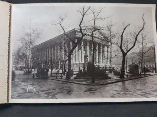 Antiguo Álbum De Fotos Postales Paris (Usado)
