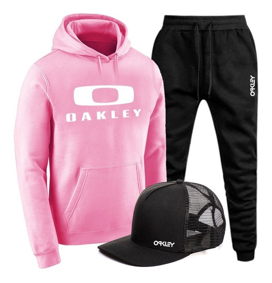 blusa de frio da oakley feminina rosa