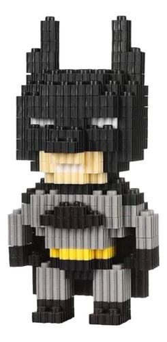 Mini Bloques Armable Figura 3d Micro Blocks Batman Dc