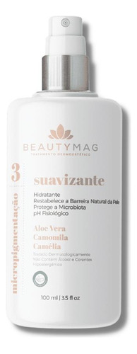 Suavizante 100ml Beauty Mag Hidratante Para Micropigmentação Tipo de pele Todas
