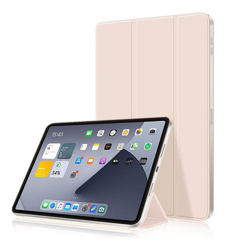 Smart Folio Case Para iPad Pro 11 2021 A2301 A2460 Pink