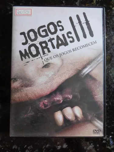 Dvd Original Jogos Mortais 3 - Que Os Jogos Recomecem