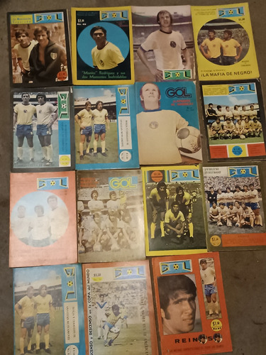 Lote 15 Revistas Fútbol Gol 