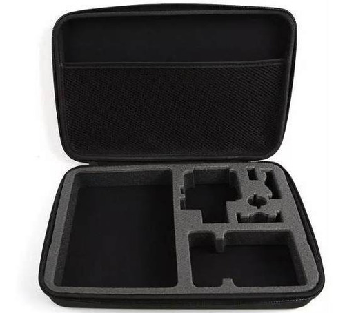 Estuche Maletin Shoot Simil Fibra Carbono Compatible Gopro