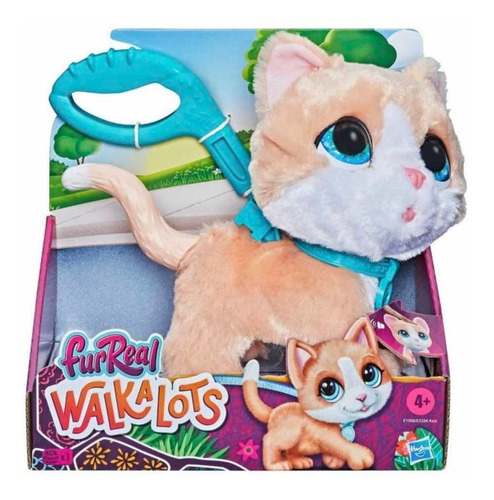 Imagen 1 de 9 de Furreal Walkalots Peluche Gato Sonidos 30 Cm