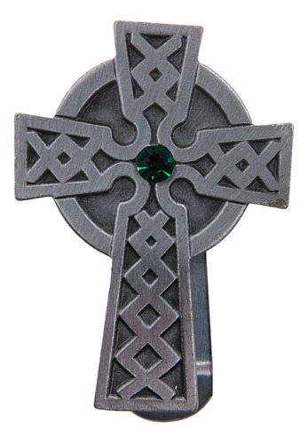 Needzo Medalla Visera Diseño Cruz Celta Irlandesa Religiosa