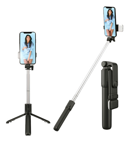 Palo Selfie Stick Tripode Con Bluetooth