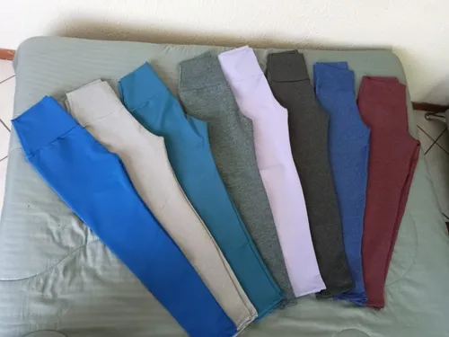 Leggins Leguis Lycra Suplex Deportivo Gym Abdomen Mujer