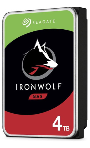 Disco Duro Interno Seagate Ironwolf St4000vn008 4tb