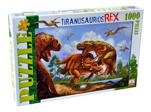 Puzzle 1000 Piezas Tiranosaurios Rex Implas De Casa Valente