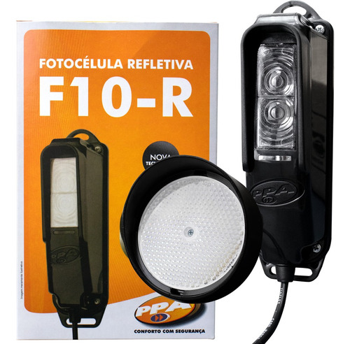 Sensor Fotocélula Refletiva Anti Esmagamento Portão Ppa