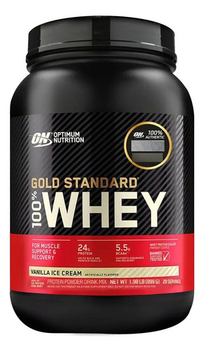 Whey Gold Standard 1.98 Lbs Optiman Nutrition Proteina Polvo