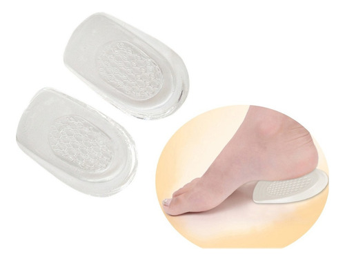 Almohadillas Cojín Para Talón De Gel Silicona Unisex 