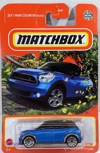 Matchbox 2011 Mini Countryman + Obsequio 