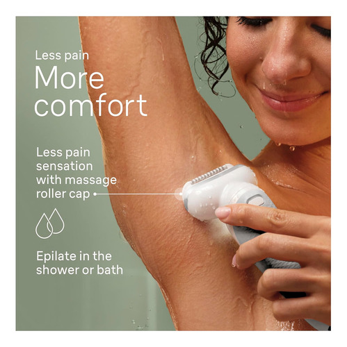 Braun Silk-épil 9 Epilator, Pivoting Head, Wet And Dry, I...