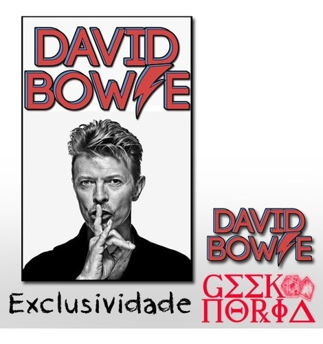 Imã Criativo Personalizado Rock - David Bowie