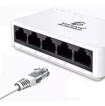 Comprar Switch Hub 5 Puertos 10\u002F100 Mbps Hub Internet Ethernet Rj45