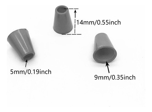 2 X 10x Topes De Cordón, Topes De Campana Para Mochilas