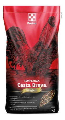 Casta Brava 20 Kg Purina Para Pollos Gallos De Pelea Cuido