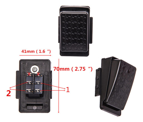 Accesorios Para Interruptores Eléctricos De Pie Para Negro