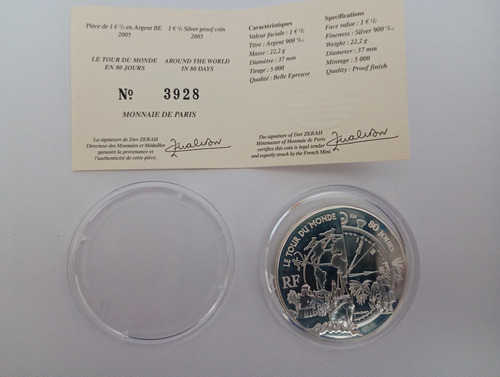 Monedas De Colección Julio Verne