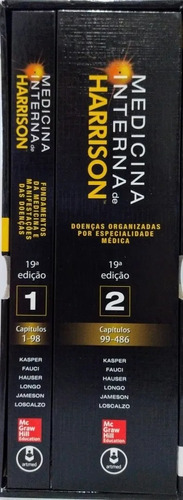 Livro Harrison Medicina Interna. 19 Edição 2 Volumes