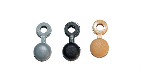 Kit 10und Clip Tapa Tornillo Tapiceria Universal Tirafondo