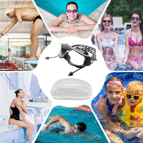 Gafas De Natación Con Tapones Para Los Oídos Gafas De Nataci