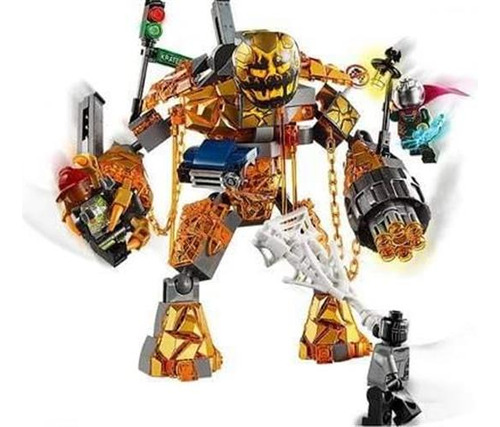 Set Juguete De Construcción Lego Spiderman Molten Man 76128