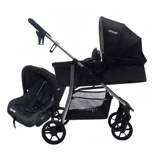 Imagen 2 de 2 de Cochecito de paseo travel system Avanti Berlin gris oscuro
