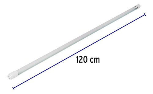 Tubo Led 18 W 48 Leds Base G13 120 Cm Voltech 28001 Color Blanco