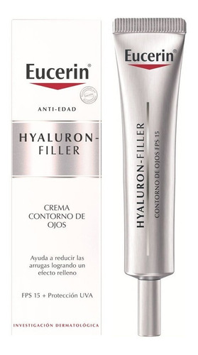 Eucerin Hyaluron-filler Contorno De Ojos Fps15 X 15g