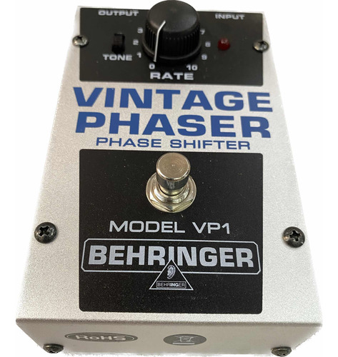 Pedal Behringer Vp1 Vintage Phaser Shifter Novo Original