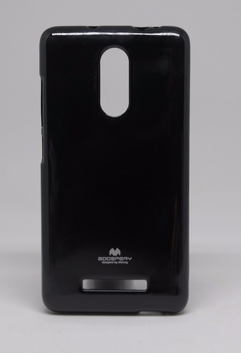 Funda Xiaomi Note3 Mercury Goospery Jelly Case Negro