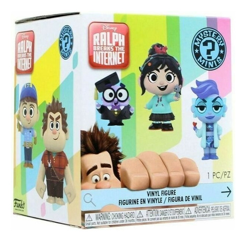 Ralph 2 Wreck-it Mystery Minis Funko 1pz Sorpresa