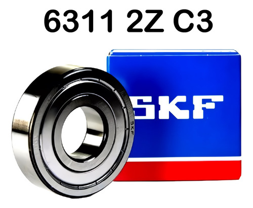 Rolinera Rodamiento 6311-2z Marca Skf Original 55x120x29