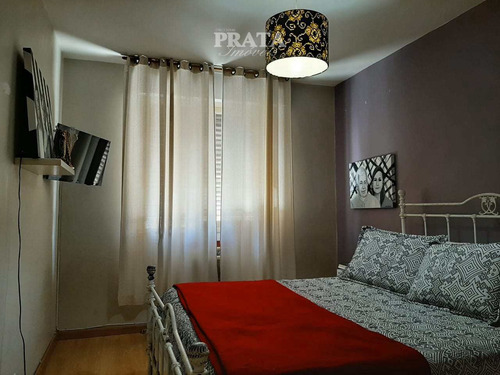 Imagem 13 de 30 de Boqueirão Santos 2 Dormitórios Sala 2 Amb Coz Armários 1 Vg Dem - V399875