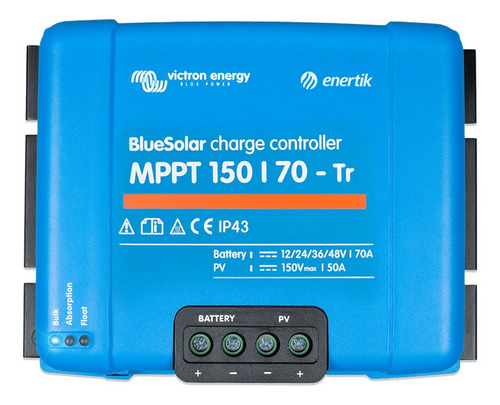 Controlador Carga Solar Victron Bluesolar Mppt 12/24/48v 70a