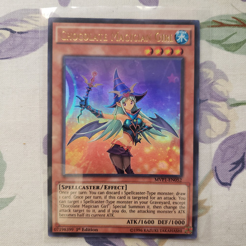 Yu-gi-oh Tcg Chocolate Magician Girl (Usado)