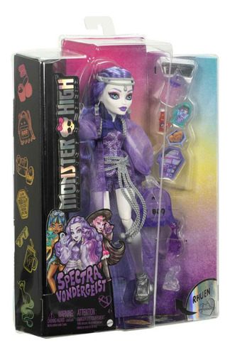 Boneca Monster High Spectra Vondergeist G3
